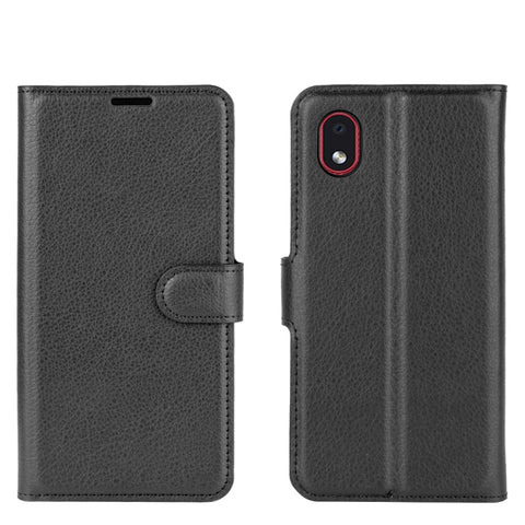 For Samsung Galaxy A01 Core / M01 Core Litchi Texture Horizontal Flip Protective Case with Holder & Card Slots & Wallet, For Galaxy A01 Core