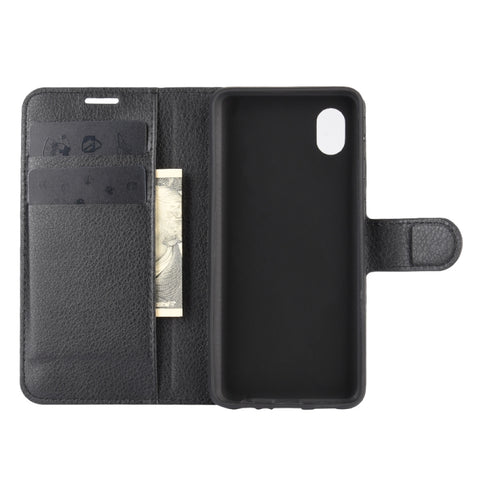 For Samsung Galaxy A01 Core / M01 Core Litchi Texture Horizontal Flip Protective Case with Holder & Card Slots & Wallet, For Galaxy A01 Core
