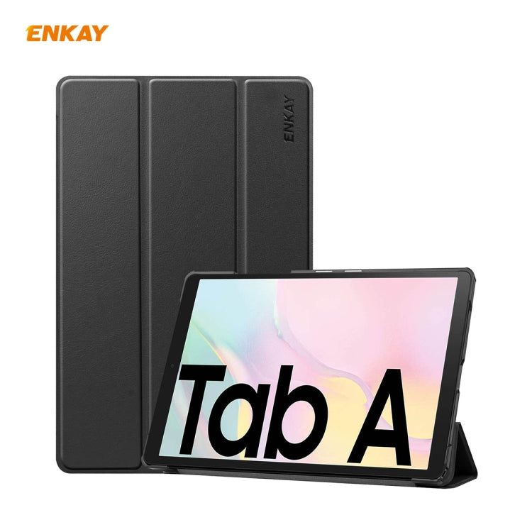 ENKAY ENK-8009 For Samsung Galaxy Tab A7 10.4 2020 T500 / T505 PU Leather + Plastic Smart Case with Three-folding Holder, For Samsung Galaxy Tab A7 10.4 2020 T500