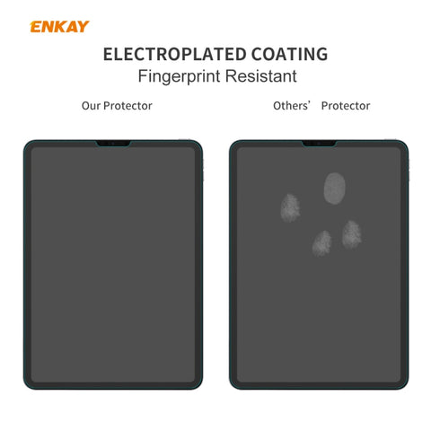 For iPad Pro 11 2020 / 2018 ENKAY Hat-Prince 0.33mm 9H Surface Hardness 2.5D Explosion-proof Tempered Glass Protector, For iPad Pro 11 2022 / 2021 / 2020 / 2018(1pc)