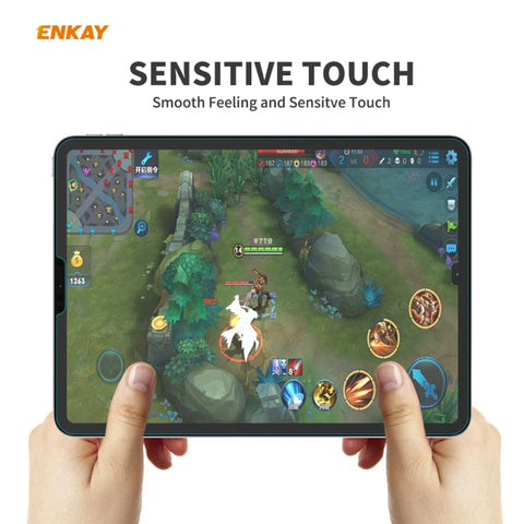 For iPad Pro 11 2020 / 2018 ENKAY Hat-Prince 0.33mm 9H Surface Hardness 2.5D Explosion-proof Tempered Glass Protector, For iPad Pro 11 2022 / 2021 / 2020 / 2018(1pc)