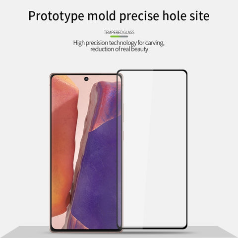 MOFI 9H 2.5D Full Screen Tempered Glass Film（Ultrasonic fingerprint unlock）, For Galaxy Note20