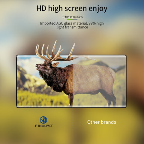 PINWUYO 9H 3D Hot Bending Tempered Glass Film（Ultrasonic fingerprint unlock）, For Samsung Galaxy Note20 Ultra