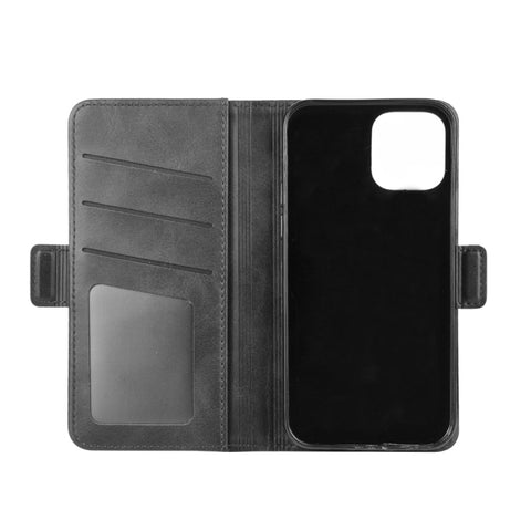 For iPhone 12 Pro Max Dual-side Magnetic Buckle Horizontal Flip Leather Case with Holder & Card Slots & Wallet, For iPhone 12 Pro Max