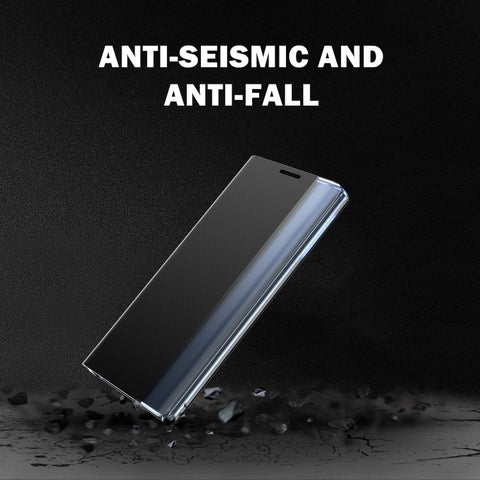 Plain Texture Cloth Attraction Flip Holder Leather Phone Case, For Galaxy Note20, For Galaxy Note20 Ultra
