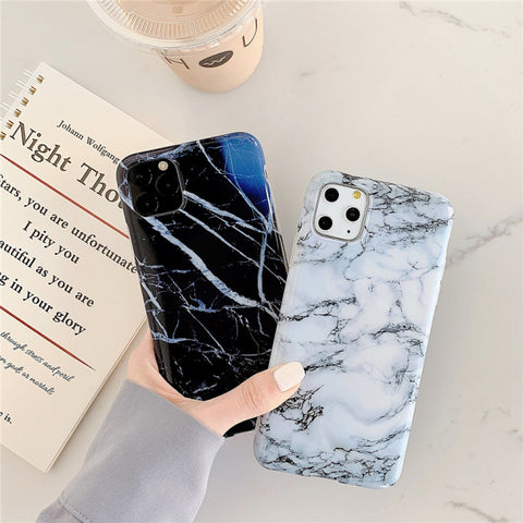 TPU Smooth Marbled IMD Mobile Phone Case, For iPhone 12 mini, For iPhone 12 / 12 Pro, For iPhone 12 Pro Max