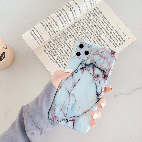TPU Smooth Marbled IMD Mobile Phone Case, For iPhone 12 mini, For iPhone 12 / 12 Pro, For iPhone 12 Pro Max