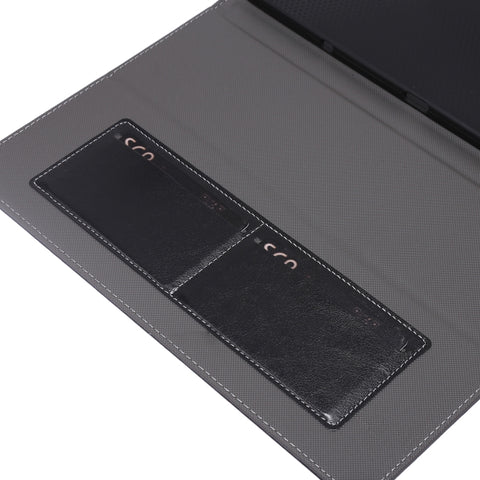 2-Folding Business Horizontal Flip PU Leather Case with Card Slots & Holder, For Samsung Galaxy Tab S8 / Galaxy Tab S7 T870