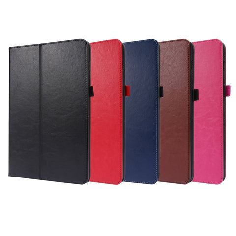 2-Folding Business Horizontal Flip PU Leather Case with Card Slots & Holder, For Samsung Galaxy Tab S8 / Galaxy Tab S7 T870