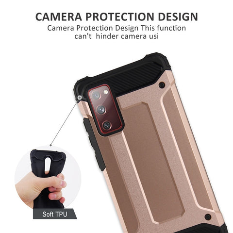 Magic Armor TPU + PC Combination Case, For Samsung Galaxy S20 FE 5G / S20 Lite, For Galaxy S20 FE 5G