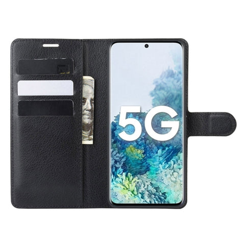For Samsung Galaxy S20 FE 4G / 5G Litchi Texture Horizontal Flip Protective Case with Holder & Card Slots & Wallet, For Galaxy S20 FE