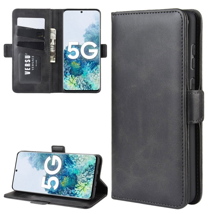 For Samsung Galaxy S20 FE 4G / 5G Dual-side Magnetic Buckle Horizontal Flip Leather Case with Holder & Card Slots & Wallet, For Samsung Galaxy S20 FE