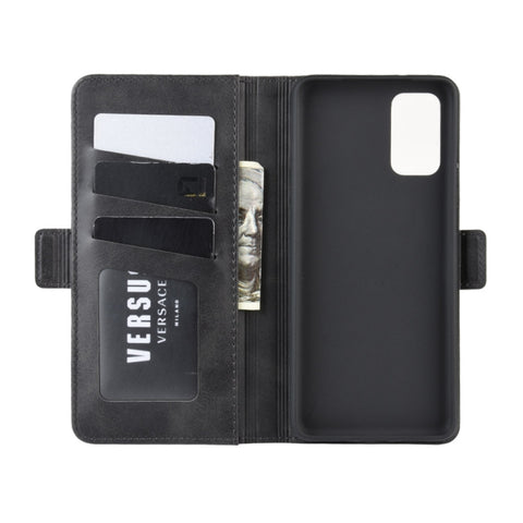 For Samsung Galaxy S20 FE 4G / 5G Dual-side Magnetic Buckle Horizontal Flip Leather Case with Holder & Card Slots & Wallet, For Samsung Galaxy S20 FE