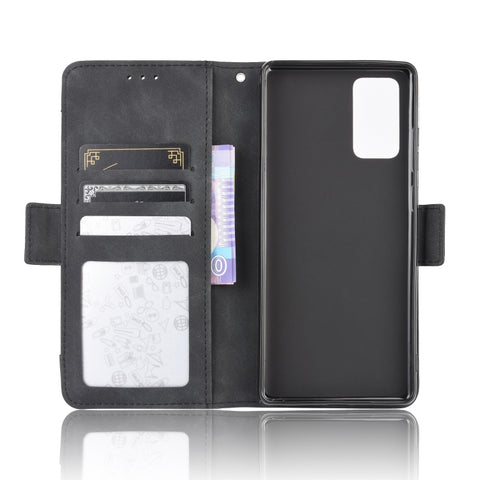 For Samsung Galaxy S20 FE 4G / 5G Wallet Style Skin Feel Calf Pattern Leather Case ，with Separate Card Slot, For Galaxy S20 FE