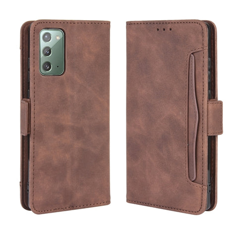 For Samsung Galaxy S20 FE 4G / 5G Wallet Style Skin Feel Calf Pattern Leather Case ，with Separate Card Slot, For Galaxy S20 FE