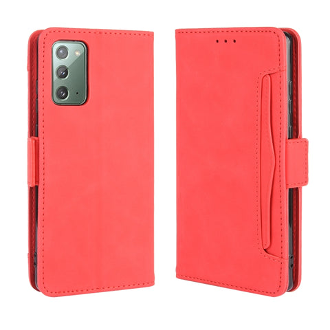 For Samsung Galaxy S20 FE 4G / 5G Wallet Style Skin Feel Calf Pattern Leather Case ，with Separate Card Slot, For Galaxy S20 FE