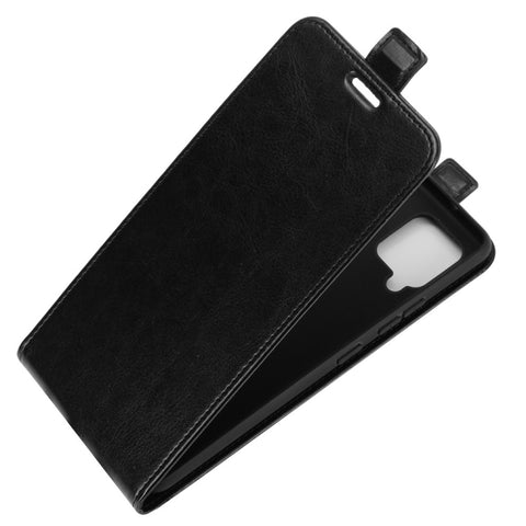 For Samsung Galaxy A42 5G  R64 Texture Single Vertical Flip Leather Protective Case with Card Slots & Photo Frame, For Galaxy A42 5G