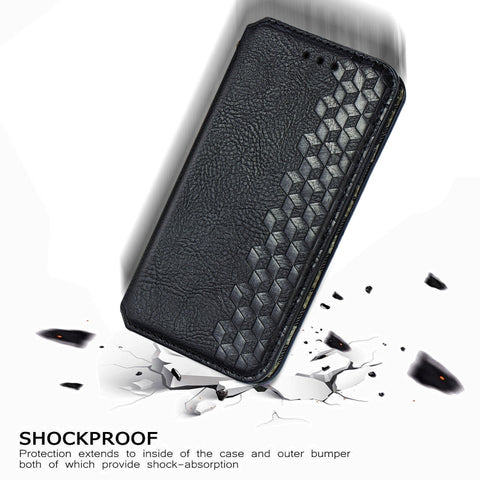 Cubic Grid Pressed Horizontal Flip Magnetic PU Leather Case with Holder & Card Slots & Wallet, For Samsung Galaxy S20 FE(4G/5G) / S20 Lite, For Galaxy S20 FE(4G/5G) / S20 Lite