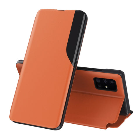 Attraction Flip Holder Leather Phone Case, For Galaxy S20 FE/S20 Lite