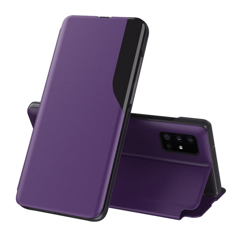 Attraction Flip Holder Leather Phone Case, For Galaxy S20 FE/S20 Lite