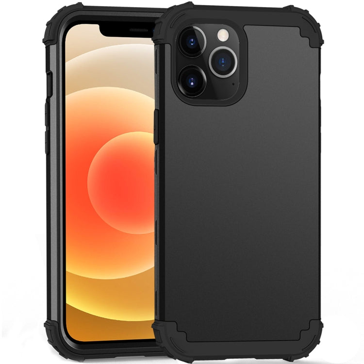 PC+ Silicone Three-piece Anti-drop Mobile Phone Protective Back Cover, For iPhone 12 mini, For iPhone 12 / 12 Pro, For iPhone 12 Pro Max