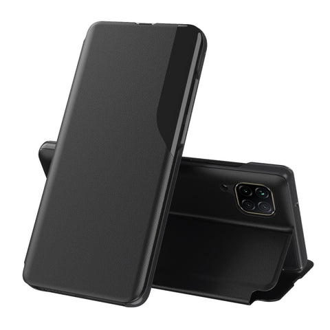 Attraction Flip Holder Leather Phone Case, For Galaxy A42