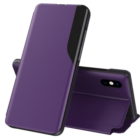 Attraction Flip Holder Leather Phone Case, For iPhone 12 Pro Max, For iPhone 12 / 12 Pro, For iPhone 12 mini, For iPhone 11, For iPhone 11 Pro, For iPhone 11 Pro Max, For iPhone XR, For iPhone X / XS