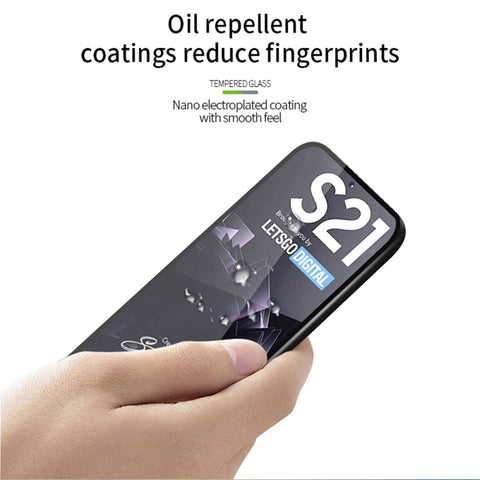 MOFI 9H 2.5D Full Screen Tempered Glass Film, For OnePlus 8T, For Samsung Galaxy S21 5G, For Samsung Galaxy S21+ 5G, For Samsung Galaxy A52, For Samsung Galaxy A72