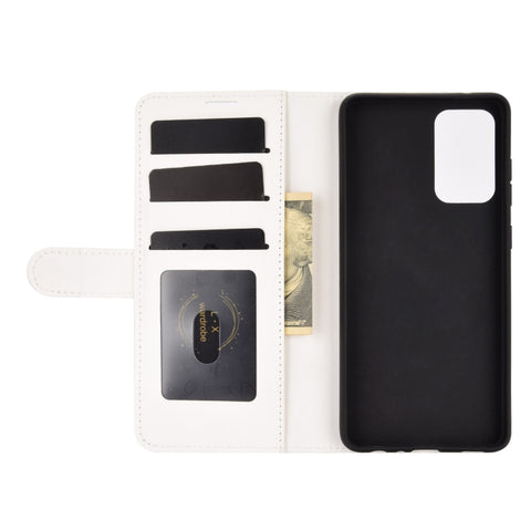 For Samsung Galaxy A52 5G  R64 Texture Single Horizontal Flip Protective Case with Holder & Card Slots & Wallet& Photo Frame, For Samsung Galaxy A52 5G