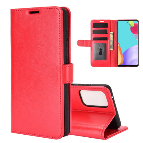 For Samsung Galaxy A52 5G  R64 Texture Single Horizontal Flip Protective Case with Holder & Card Slots & Wallet& Photo Frame, For Samsung Galaxy A52 5G