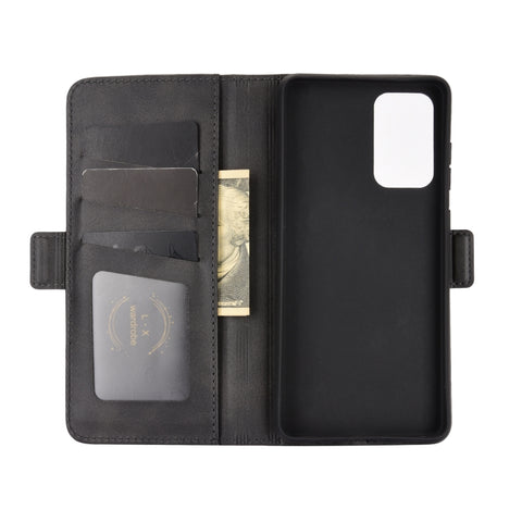 For Samsung Galaxy A52 5G  Dual-side Magnetic Buckle Horizontal Flip Leather Case with Holder & Card Slots & Wallet, For Galaxy A52 5G