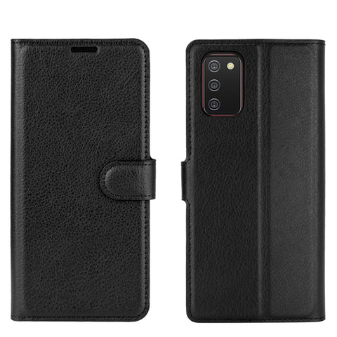 For Samsung Galaxy A02s (US Version)  Litchi Texture Horizontal Flip Protective Case with Holder & Card Slots & Wallet, For Galaxy A02s (US Version)