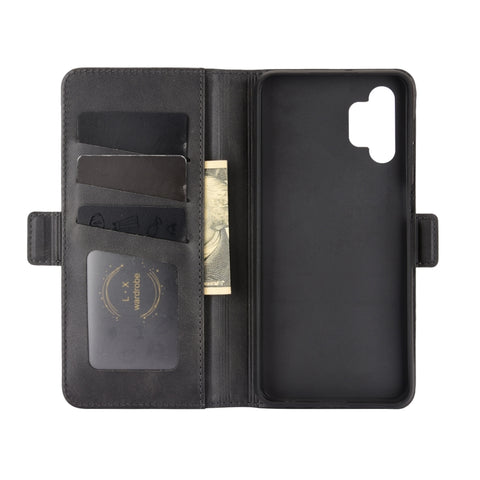 For Samsung Galaxy A32 5G Dual-side Magnetic Buckle Horizontal Flip Leather Case with Holder & Card Slots & Wallet, For Galaxy A32 5G