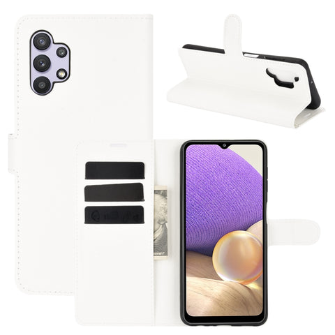 For Samsung Galaxy A32 5G Litchi Texture Horizontal Flip Protective Case with Holder & Card Slots & Wallet, For Galaxy A32 5G