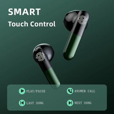 J28 TWS Wireless Bluetooth Earphones LED Digital Display HIFI Music Sport Earphone