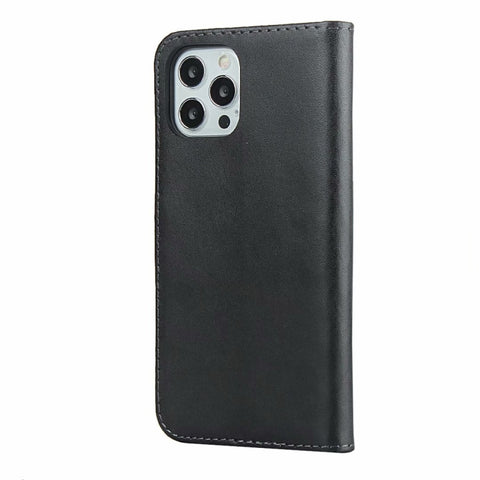 Plain Texture Cowhide Leather Horizontal Flip Case with Magnetic Clasp & Holder & Card Slots & Wallet, For iPhone 12 Pro Max, For iPhone 12 / 12 Pro, For iPhone 12 Mini, For Samsung Galaxy S20 FE