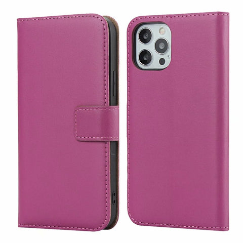 Plain Texture Cowhide Leather Horizontal Flip Case with Magnetic Clasp & Holder & Card Slots & Wallet, For iPhone 12 Pro Max, For iPhone 12 / 12 Pro, For iPhone 12 Mini, For Samsung Galaxy S20 FE