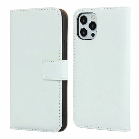Plain Texture Cowhide Leather Horizontal Flip Case with Magnetic Clasp & Holder & Card Slots & Wallet, For iPhone 12 Pro Max, For iPhone 12 / 12 Pro, For iPhone 12 Mini, For Samsung Galaxy S20 FE
