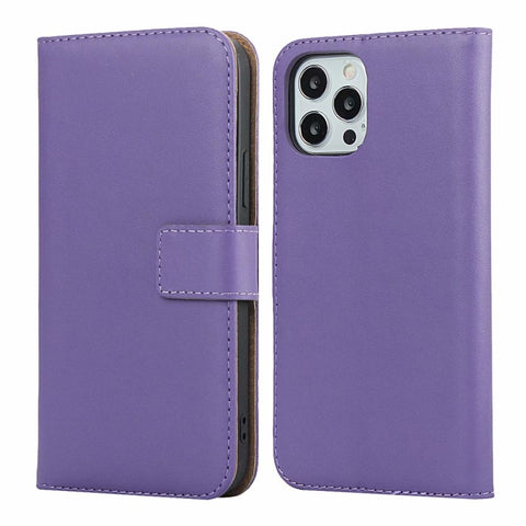 Plain Texture Cowhide Leather Horizontal Flip Case with Magnetic Clasp & Holder & Card Slots & Wallet, For iPhone 12 Pro Max, For iPhone 12 / 12 Pro, For iPhone 12 Mini, For Samsung Galaxy S20 FE
