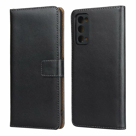 Plain Texture Cowhide Leather Horizontal Flip Case with Magnetic Clasp & Holder & Card Slots & Wallet, For iPhone 12 Pro Max, For iPhone 12 / 12 Pro, For iPhone 12 Mini, For Samsung Galaxy S20 FE