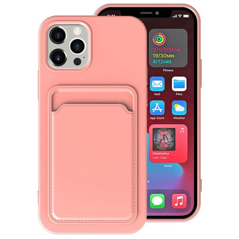 TPU + Flannel Lining Shockproof  Case with Card Slots, For iPhone 12 Pro Max, For iPhone 12 Pro, For iPhone 12, For  iPhone 12 Mini, For iPhone 11 Pro Max