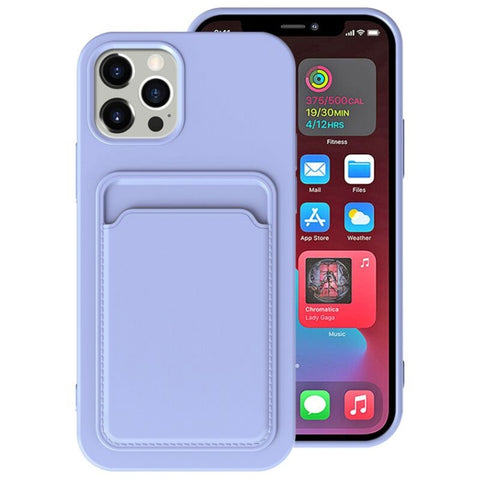 TPU + Flannel Lining Shockproof  Case with Card Slots, For iPhone 12 Pro Max, For iPhone 12 Pro, For iPhone 12, For  iPhone 12 Mini, For iPhone 11 Pro Max