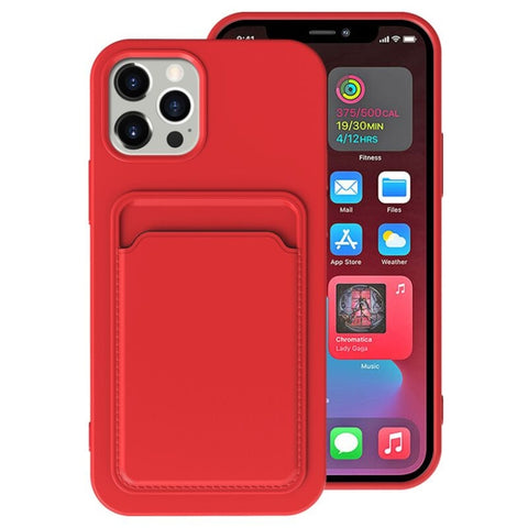 TPU + Flannel Lining Shockproof  Case with Card Slots, For iPhone 12 Pro Max, For iPhone 12 Pro, For iPhone 12, For  iPhone 12 Mini, For iPhone 11 Pro Max