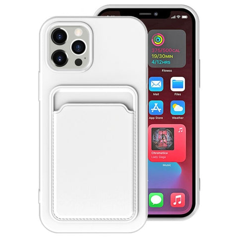 TPU + Flannel Lining Shockproof  Case with Card Slots, For iPhone 11, For iPhone 11 Pro