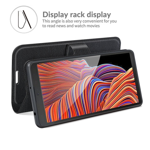 For Samsung Galaxy Xcover 5 / Xcover 5S Litchi Texture Horizontal Flip Protective Case with Holder & Card Slots & Wallet, For Galaxy Xcover 5