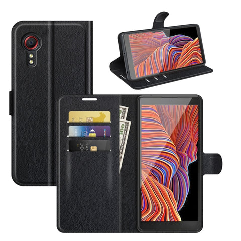 For Samsung Galaxy Xcover 5 / Xcover 5S Litchi Texture Horizontal Flip Protective Case with Holder & Card Slots & Wallet, For Galaxy Xcover 5