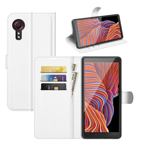 For Samsung Galaxy Xcover 5 / Xcover 5S Litchi Texture Horizontal Flip Protective Case with Holder & Card Slots & Wallet, For Galaxy Xcover 5