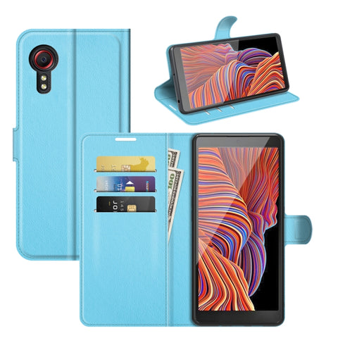 For Samsung Galaxy Xcover 5 / Xcover 5S Litchi Texture Horizontal Flip Protective Case with Holder & Card Slots & Wallet, For Galaxy Xcover 5