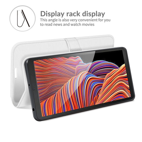 For Samsung Galaxy Xcover 5 / Xcover 5S R64 Texture Single Horizontal Flip Protective Case with Holder & Card Slots & Wallet& Photo Frame, For Samsung Galaxy Xcover 5