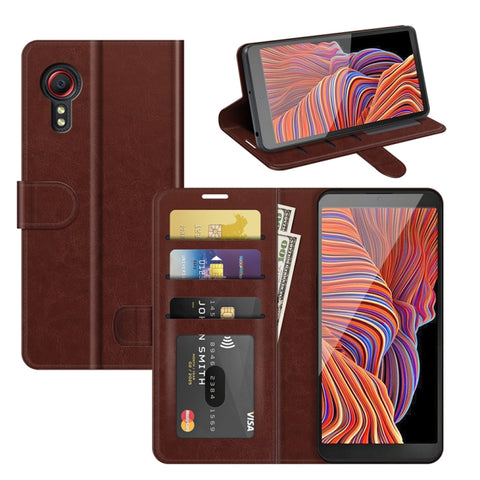 For Samsung Galaxy Xcover 5 / Xcover 5S R64 Texture Single Horizontal Flip Protective Case with Holder & Card Slots & Wallet& Photo Frame, For Samsung Galaxy Xcover 5